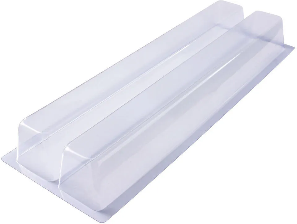 Gouttière à Bûche Trapèze - 590 x 195 mm - Lot de 10