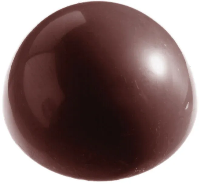 Plaque Demi-Sphère en Chocolat - 24 Empreintes - ⌀ 32 mm