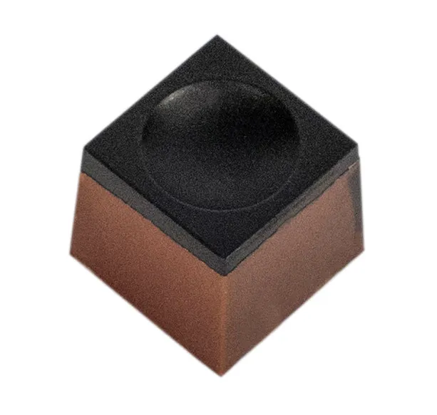 Plaque Carré Dessus Concave en Chocolat - 24 Empreintes