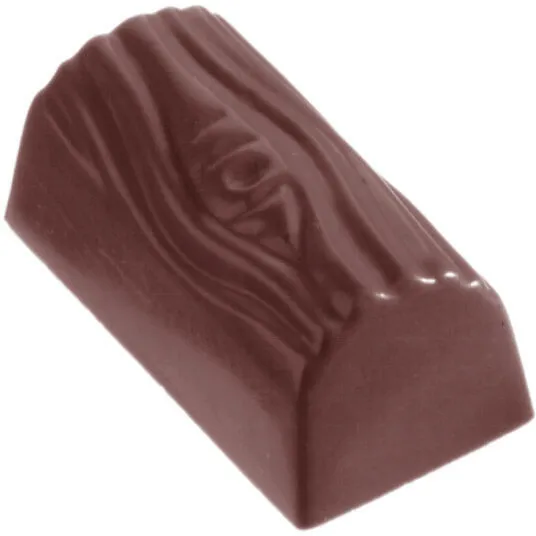 Plaque Bûche en Chocolat - 32 Empreintes