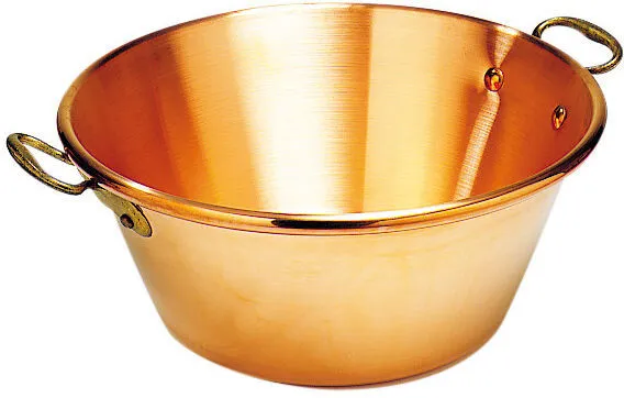 Bassine à Confiture Cuivre - ⌀ 420 mm - 15,8 L