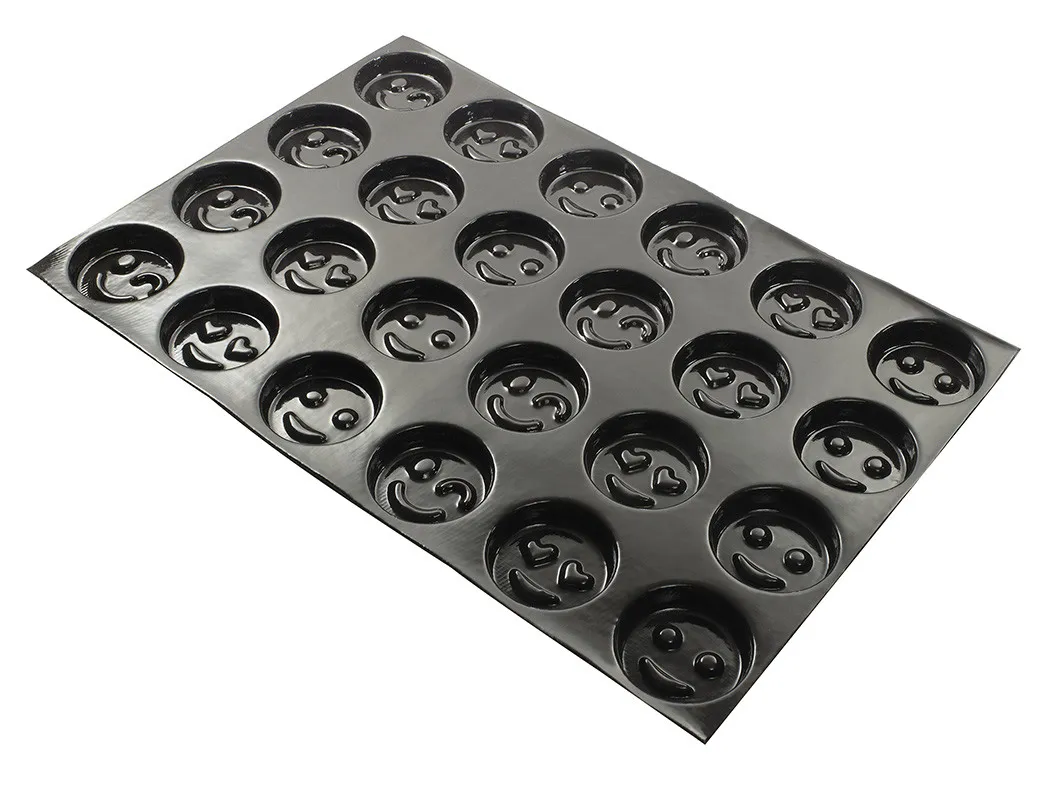 Moule Smiley - 24 Empreintes