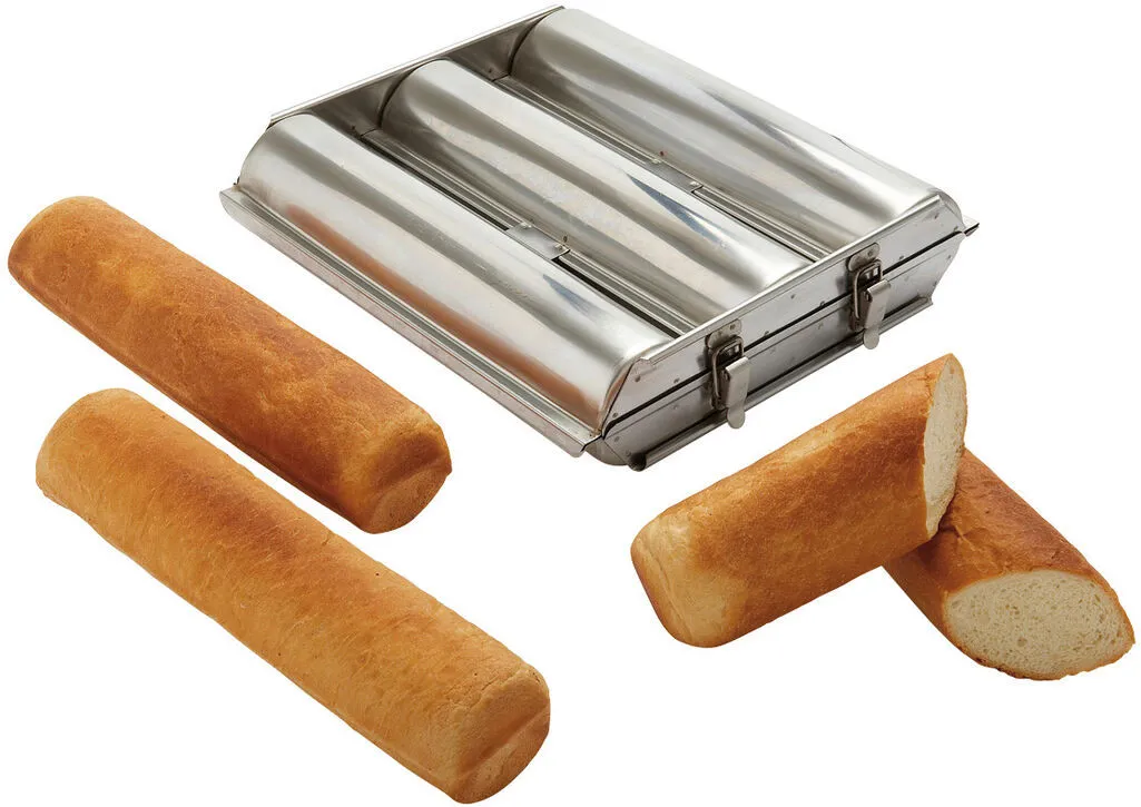 Moule à Pain de Mie Rond Triple - ⌀ 45 mm - 0,18 Kg