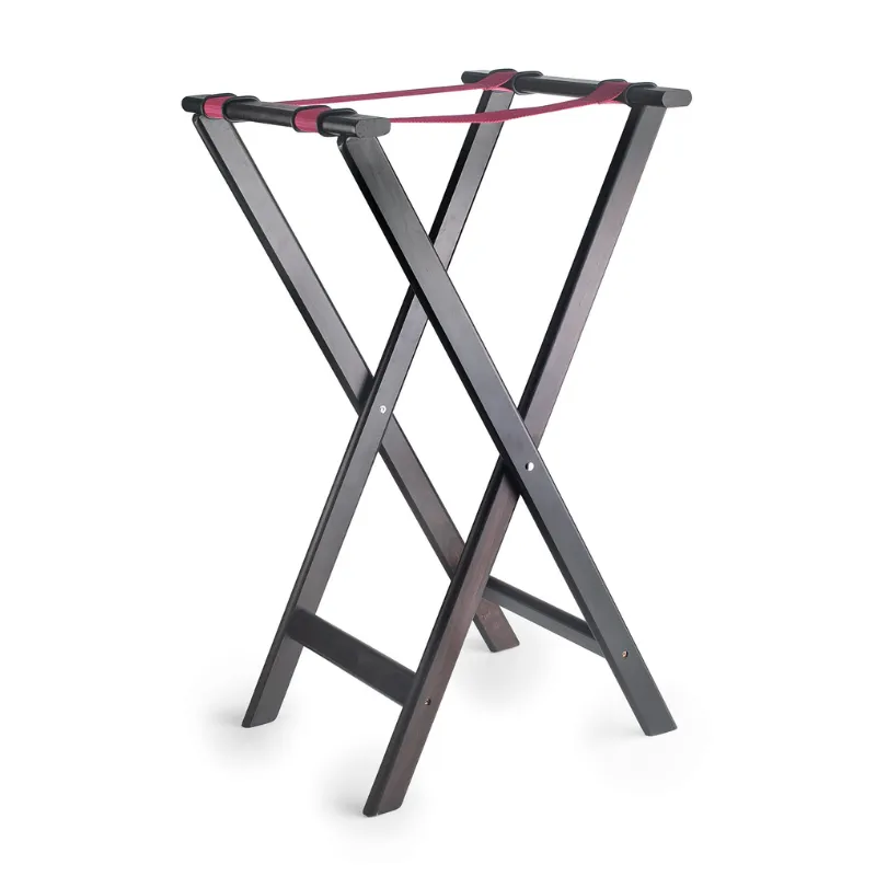 Support Pliable en Bois pour Plateau de Service