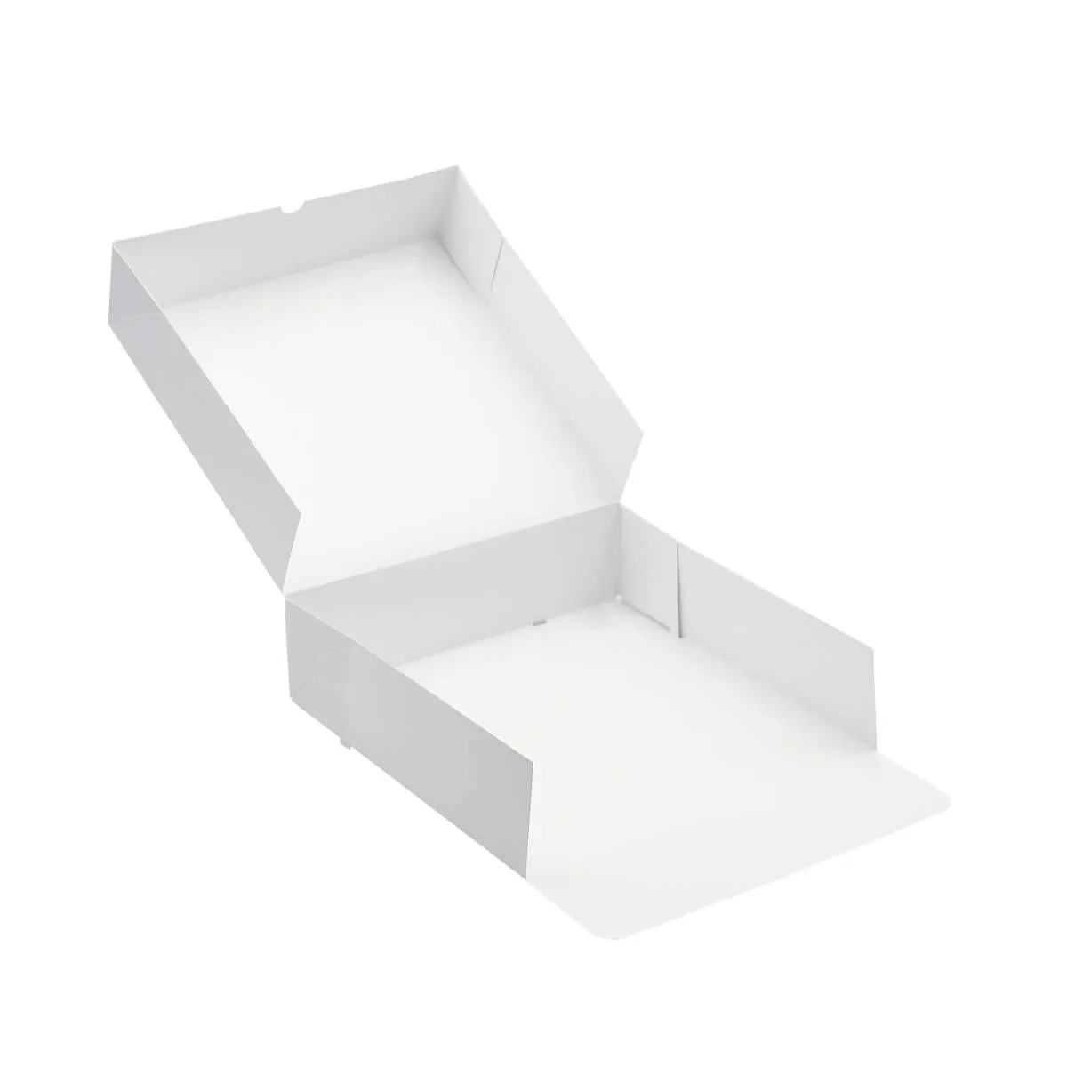 Boîte Pâtissière en Carton - 4 Coins Collés - 26 x 26 cm - Lot de 200