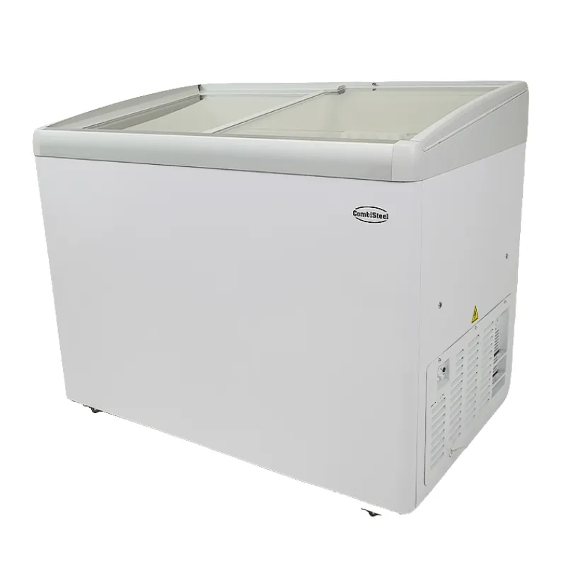 Congélateur Bahut Couvercle en Verre - 336 L