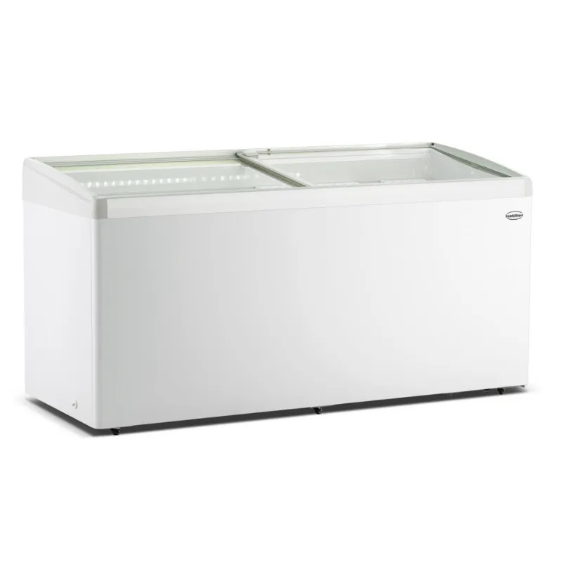 Congélateur Bahut Couvercle en Verre - 516 L