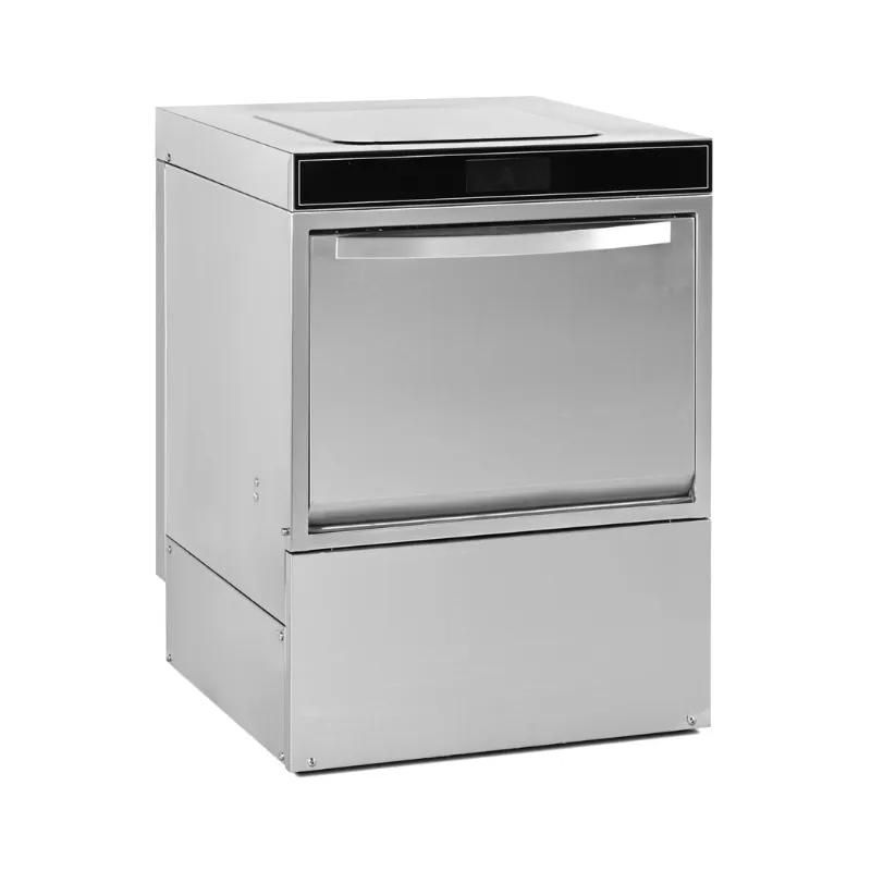 Lave-Vaisselle Professionnel avec Adoucisseur et Pompe de Vidange - 230 V