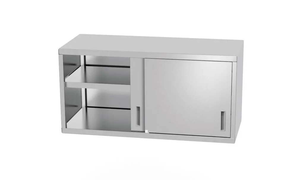 Armoire Murale Suspendue - Portes Coulissantes - L 1000 x P 300 mm