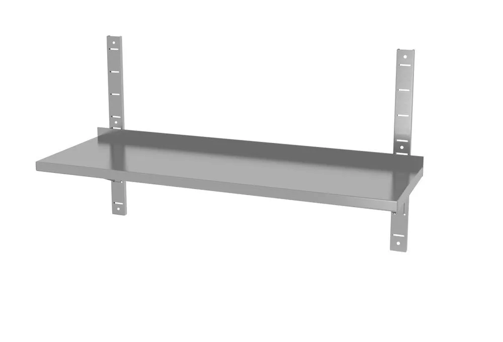 Étagère Murale Réglable avec 2 Supports - L 1400 x 300 mm