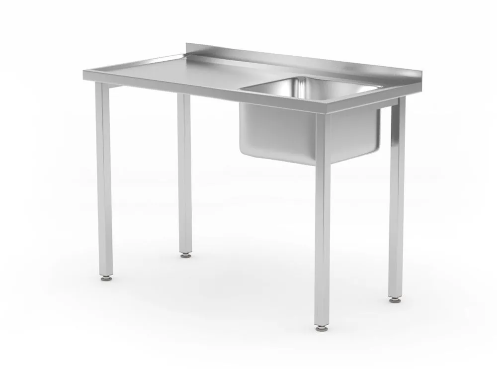 Plonge 1 Bac à Droite Kitchen Line - P 600 x L 1000 mm