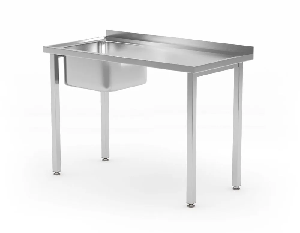 Plonge 1 Bac à Gauche Kitchen Line - P 600 x L 1000 mm