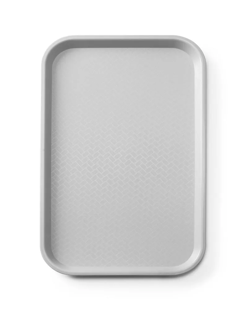 Plateau Fastfood en PP GN 1/1 - Gris Clair