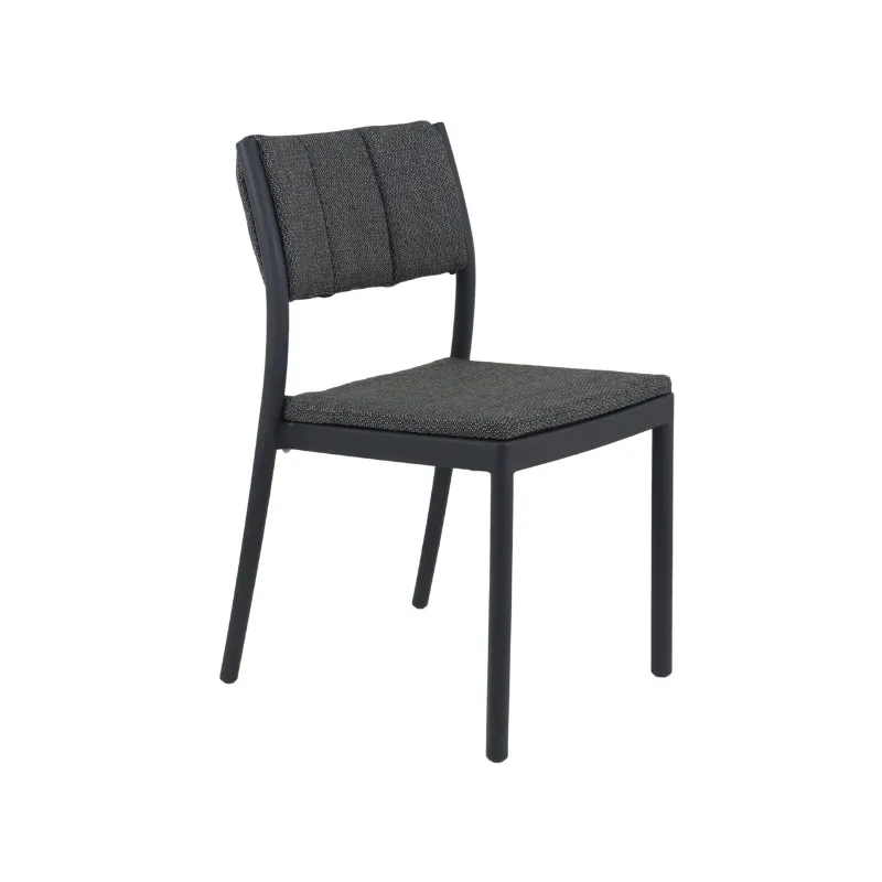 Chaise Empilable Rocco - Noir