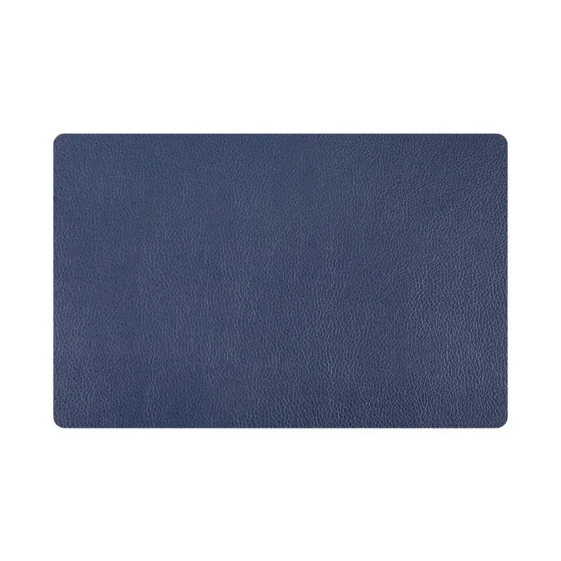 Nappe en Cuir Bleu - 450 x 320 mm