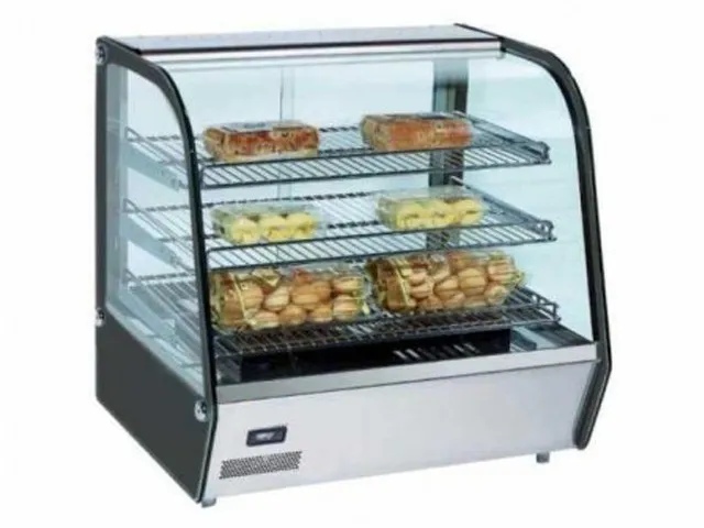 Vitrine Chauffante 160 Litres - 3 Etages