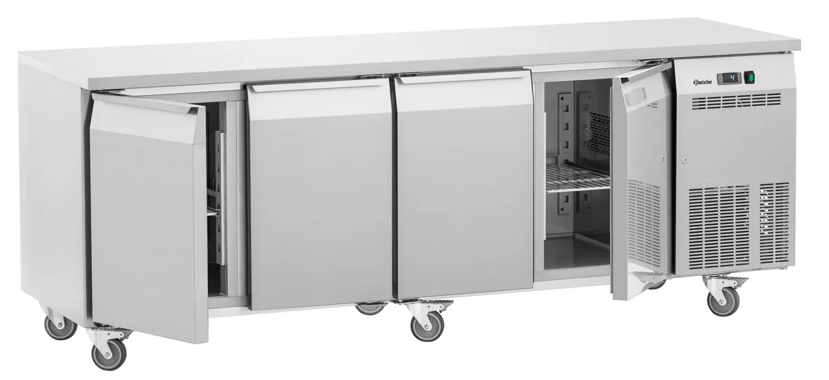 Table Réfrigérée Positive - 4 Portes GN 1/1 - Profondeur 700