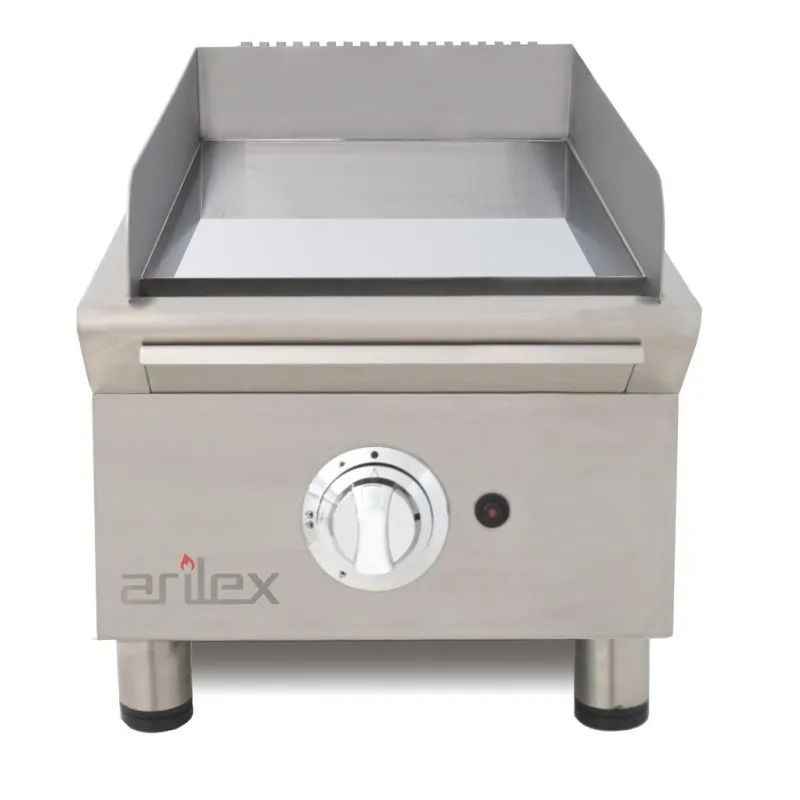 Plancha à Gaz Lisse Chrome Fry-Top 600 - 5500 W
