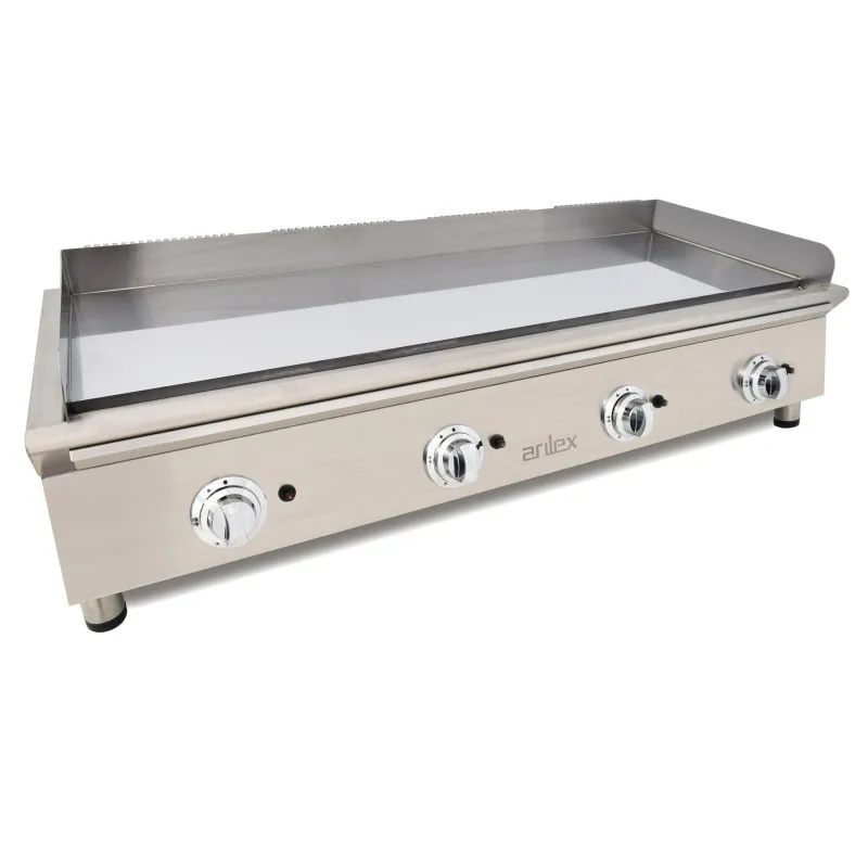 Plancha à Gaz Lisse Chrome Fry-Top 600 - 22000 W