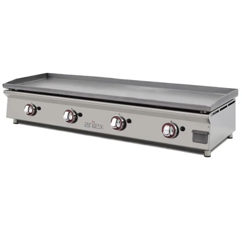 Plancha à Gaz Lisse Acier 6 mm - 120 cm