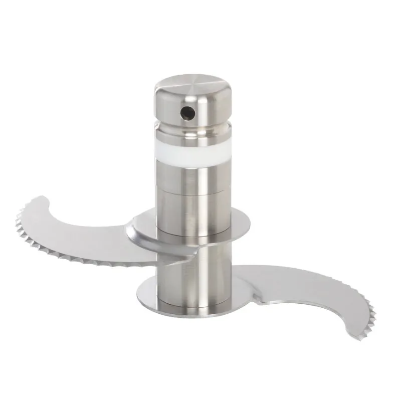 Couteau inox cranté 2 lames pour R8
