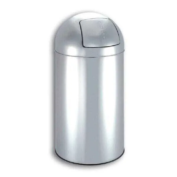 Poubelle Inox Push 50 L