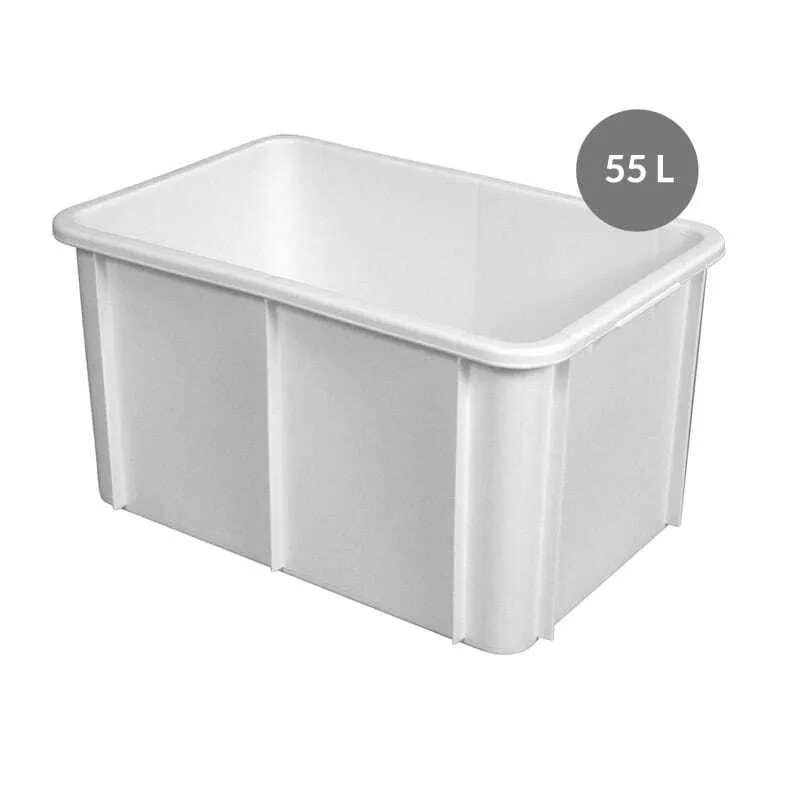Bac Rectangulaire 55 L Blanc