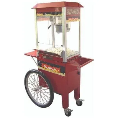 Machine à Pop-Corn Professionnelle avec Chariot