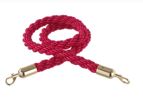 Sangle Guide File avec Boucles Dorées
