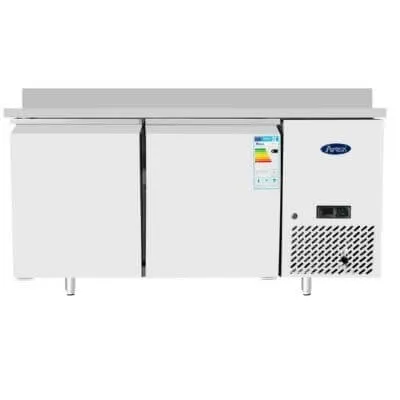 Tour Pâtissier Central Inox - 2 Portes Adossé