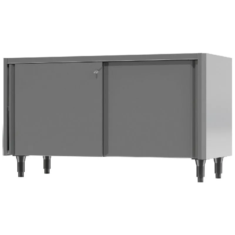 Meuble Bas Sans Dessus - 2 Portes Coulissantes - L 1 500 mm