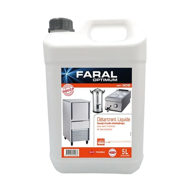 Détartrant pour Machine et Petit Matériel Électrique - 5 L