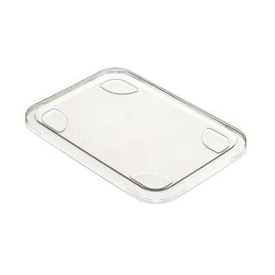 Couvercle pour Barquette 2 Compartiments en PP - 183 x 131 mm - Lot de 50