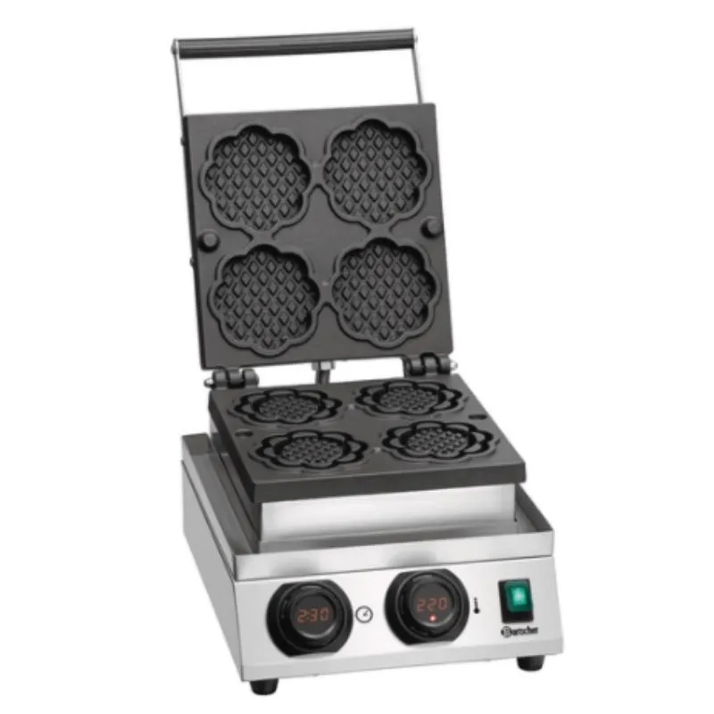 Gaufrier Professionnel - 4 Gaufres Tartelettes