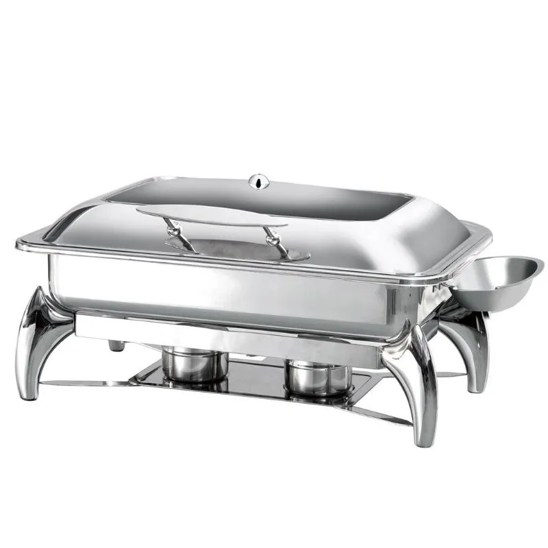 Chafing Dish avec Couvercle Vitré 8,5 L - GN 1/1