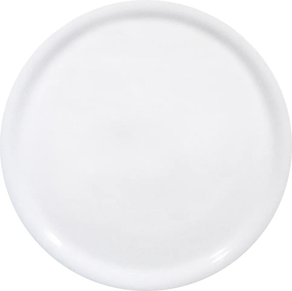 Assiette à Pizza Blanche - 330 mm de Diamètre