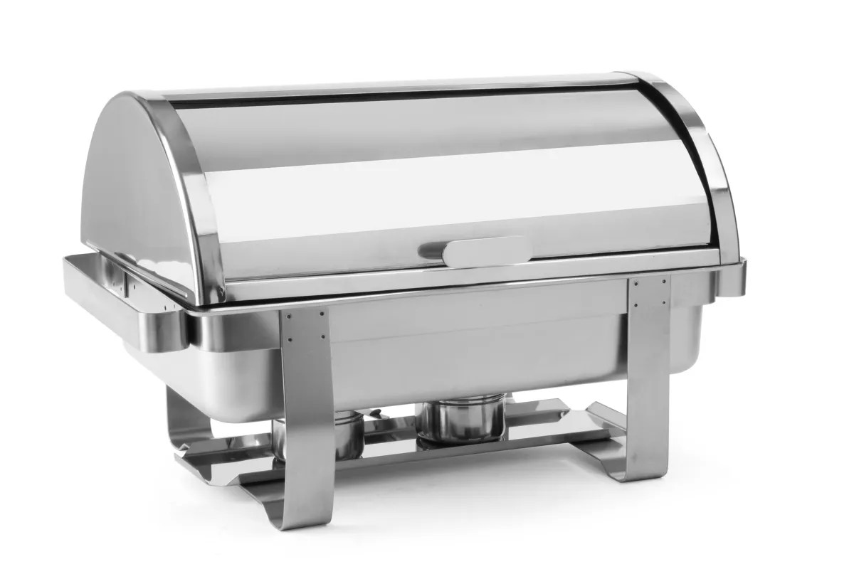 Rolltop-Chafing Dish Gastronorme 1/1 en Inox 18/0