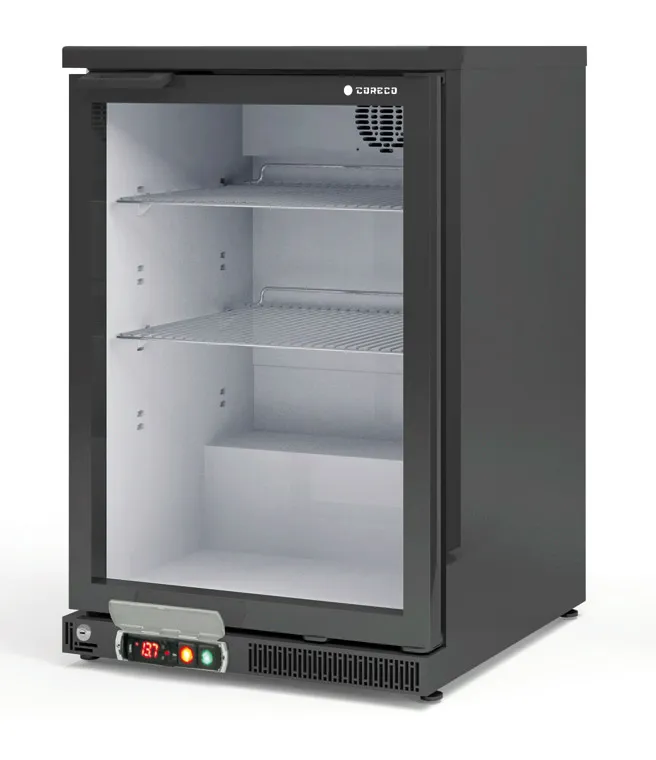 Arrière-Bar Réfrigéré Positif - 128 L - 1 Porte Vitrée