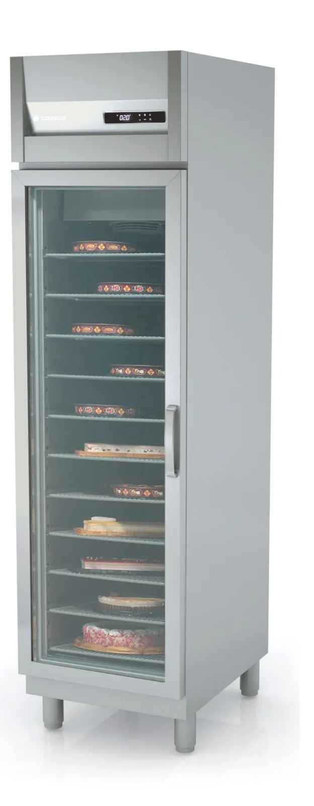 Armoire Pâtissière Positive Porte Vitrée - 600 x 400 - 409 L