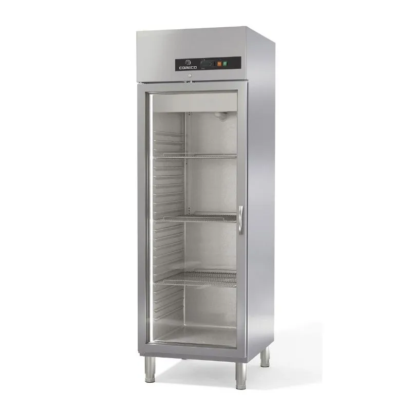 Armoire Réfrigérée Positive - 645 L - 1 Porte Vitrée - GN 2/1