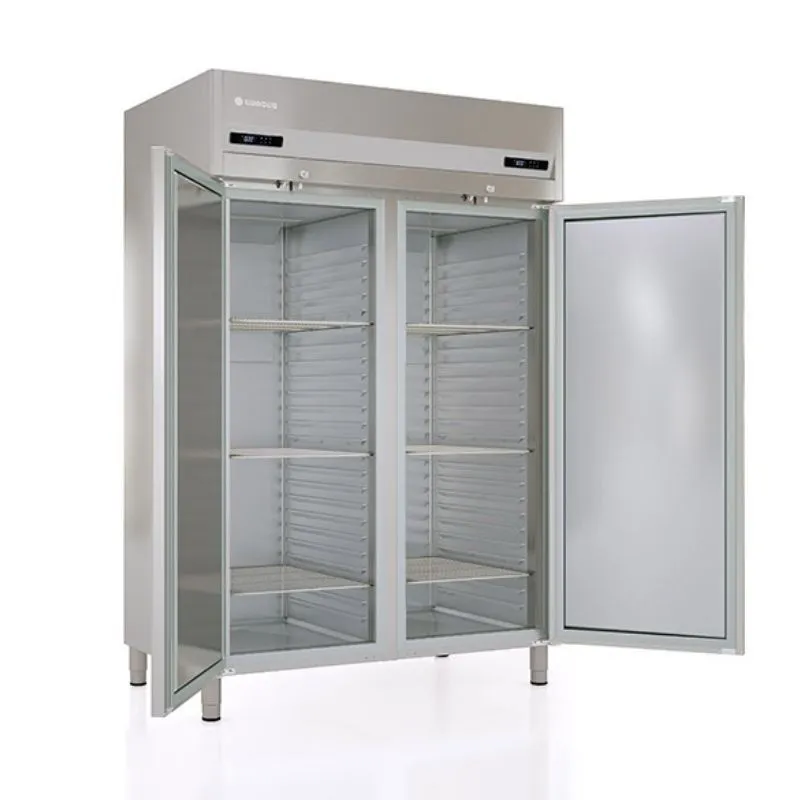 Armoire Réfrigérée Positive - 1404 L - 2 Portes Pleines - GN 2/1 - Côtés Emboutis
