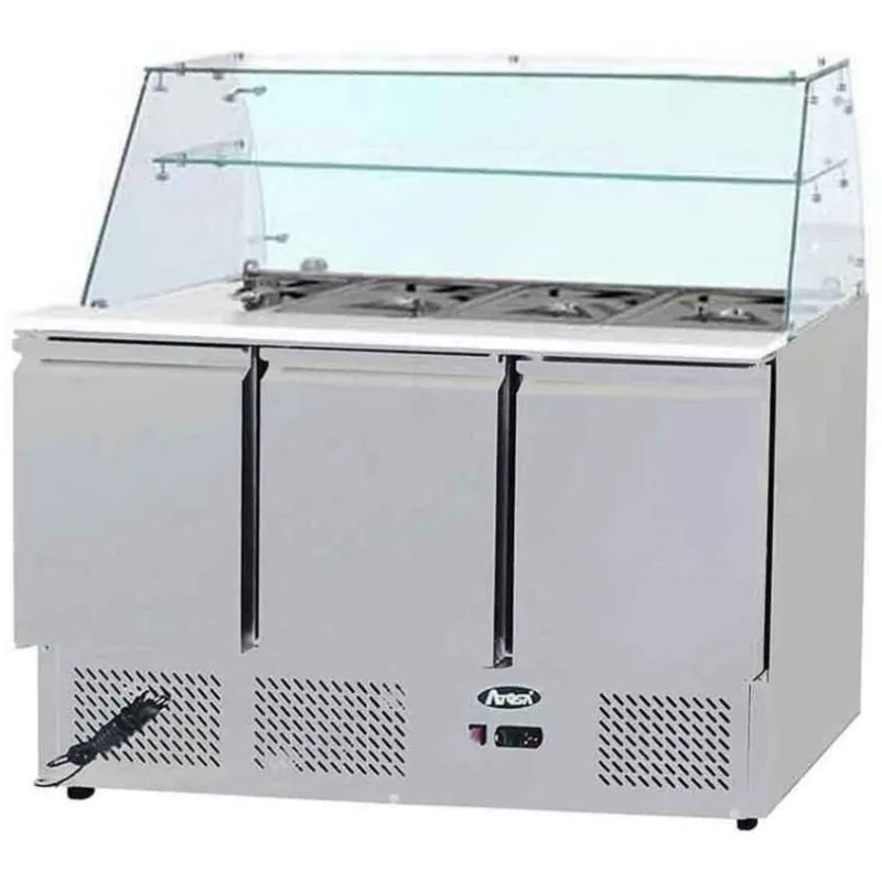 Saladette Réfrigérée Positive Droite - 380 L - 4 GN 1/1