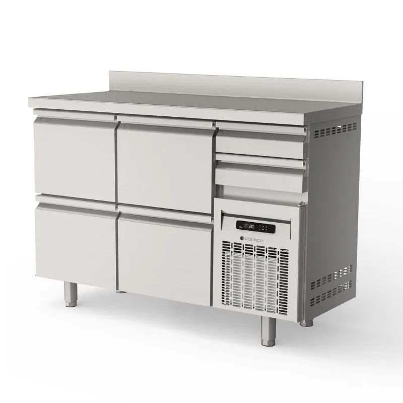 Arrière-Bar Réfrigéré - 4 Tiroirs Pleins - 325 L