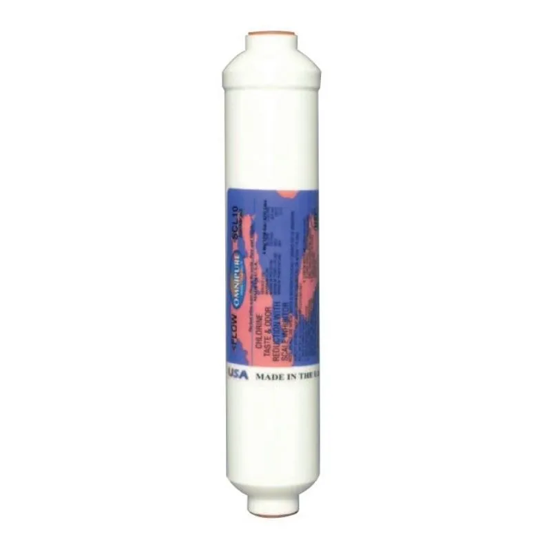 Cartouche de Filtration Triple Action pour Fontaine à Eau - Ø 1/4