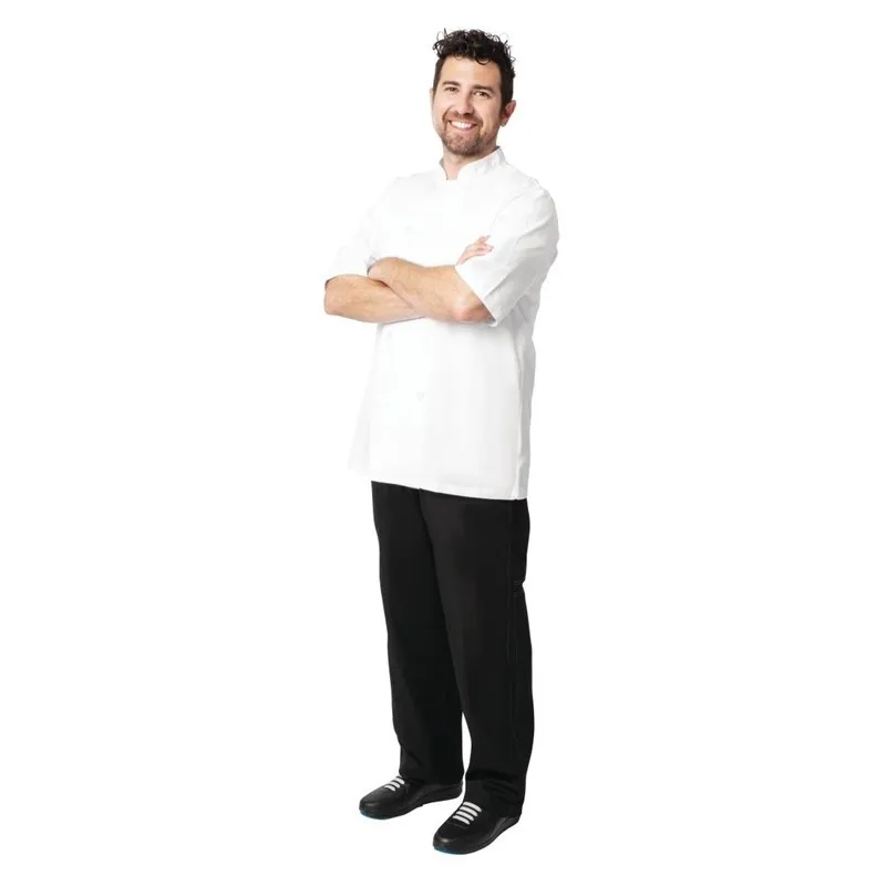 Veste de Cuisine Mixte Blanche Volnay - Taille XS