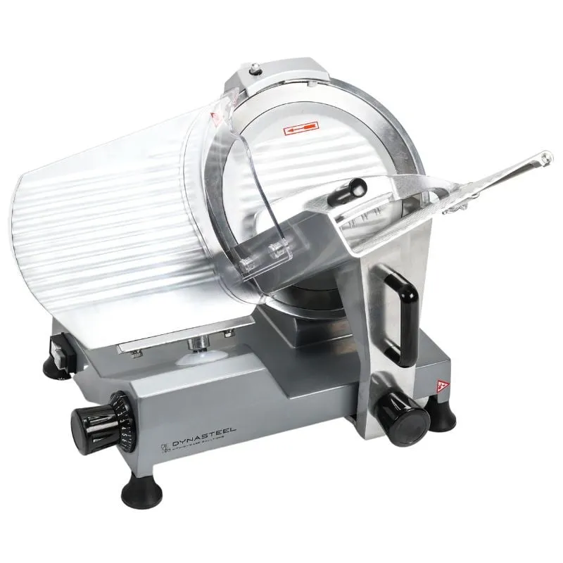 Trancheuse à Jambon Professionnelle 300 mm 250 W Semi-Automatique à Gravité, Corps Aluminium - Reconditionnée