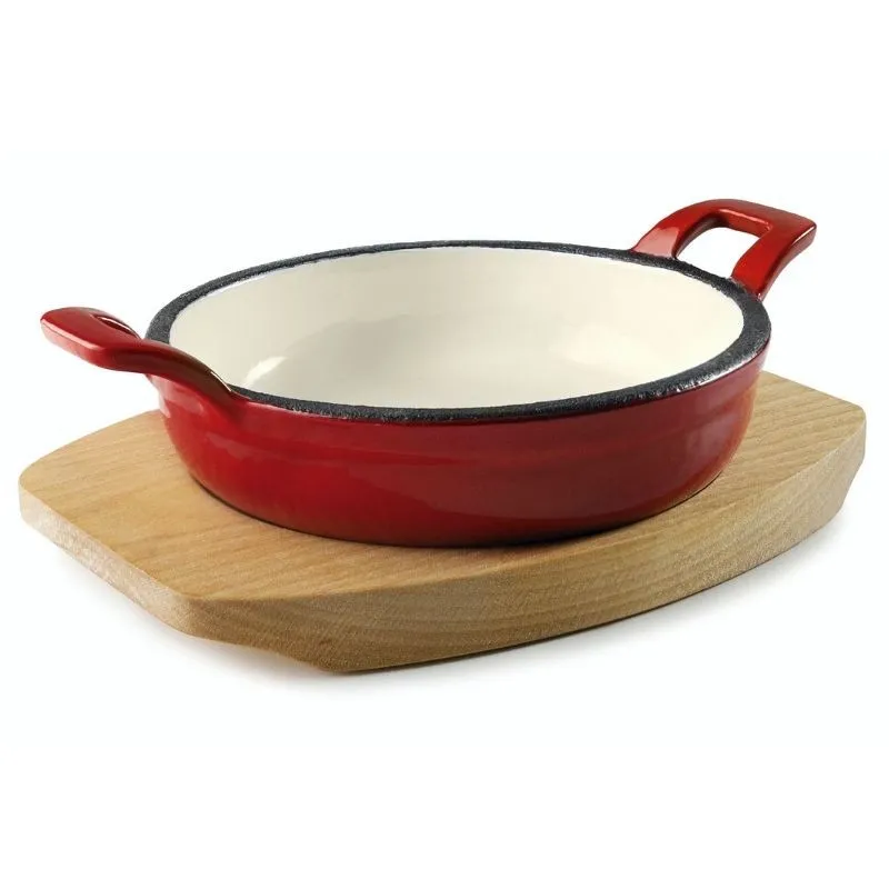 Faitout Round Magma Rouge - Ø 18,5 Cm