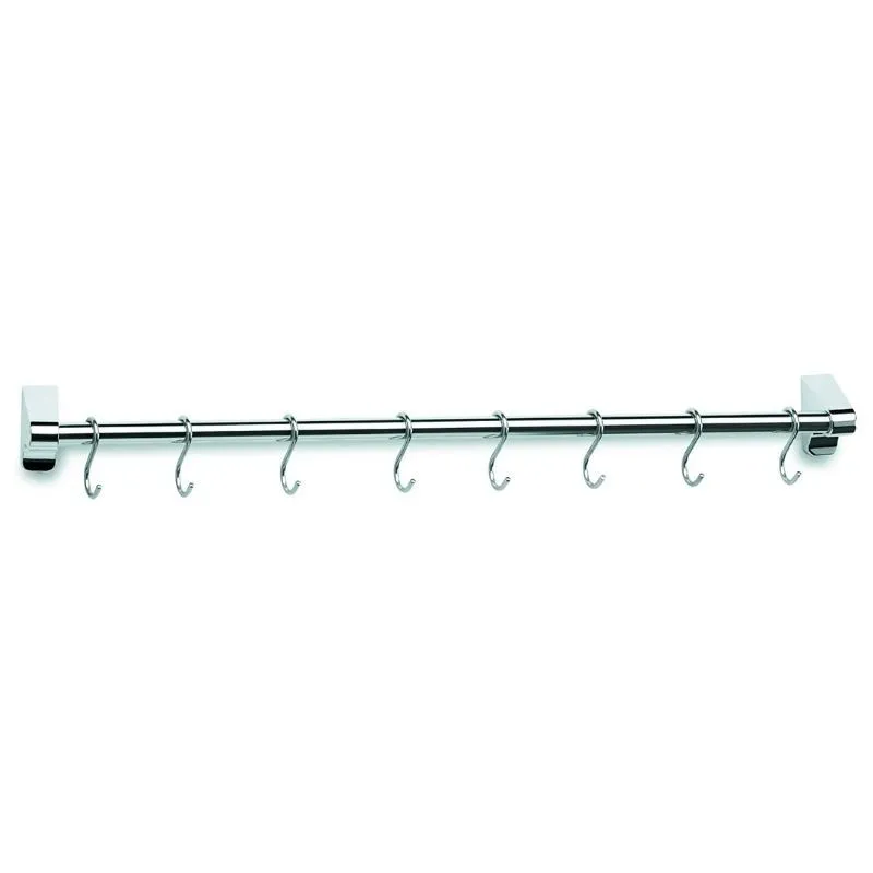 Penderie Murale Multi-Usages - 6 Crochets - 400 Mm