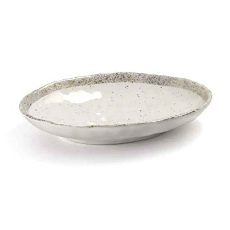 Plat Ovale "Earth" En Mélamine - 225 X 160 Mm