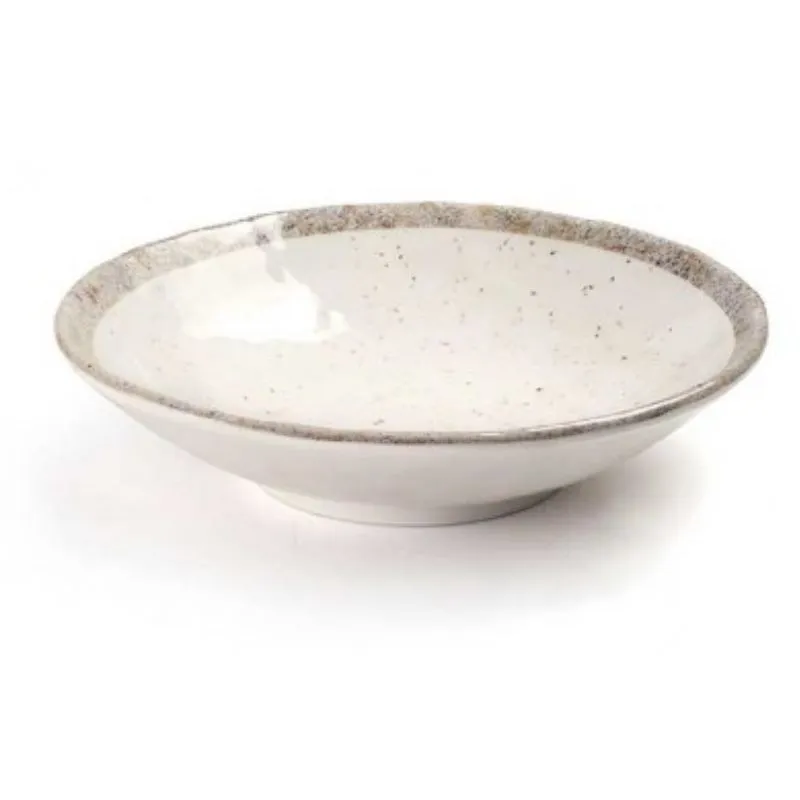 Assiette Creuse Ronde "Earth" En Mélamine - Ø 177 Mm